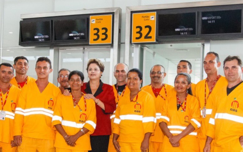 Imagem de “Começamos a ver os frutos dos investimentos na área aeroportuária” diz Dilma